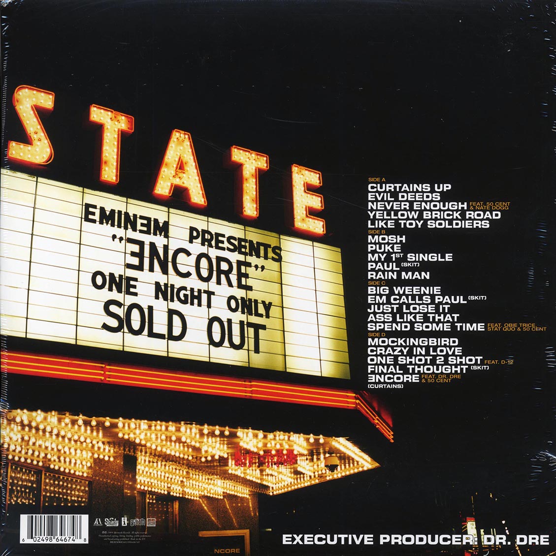 Eminem - Encore (2xLP) Vinyl Record