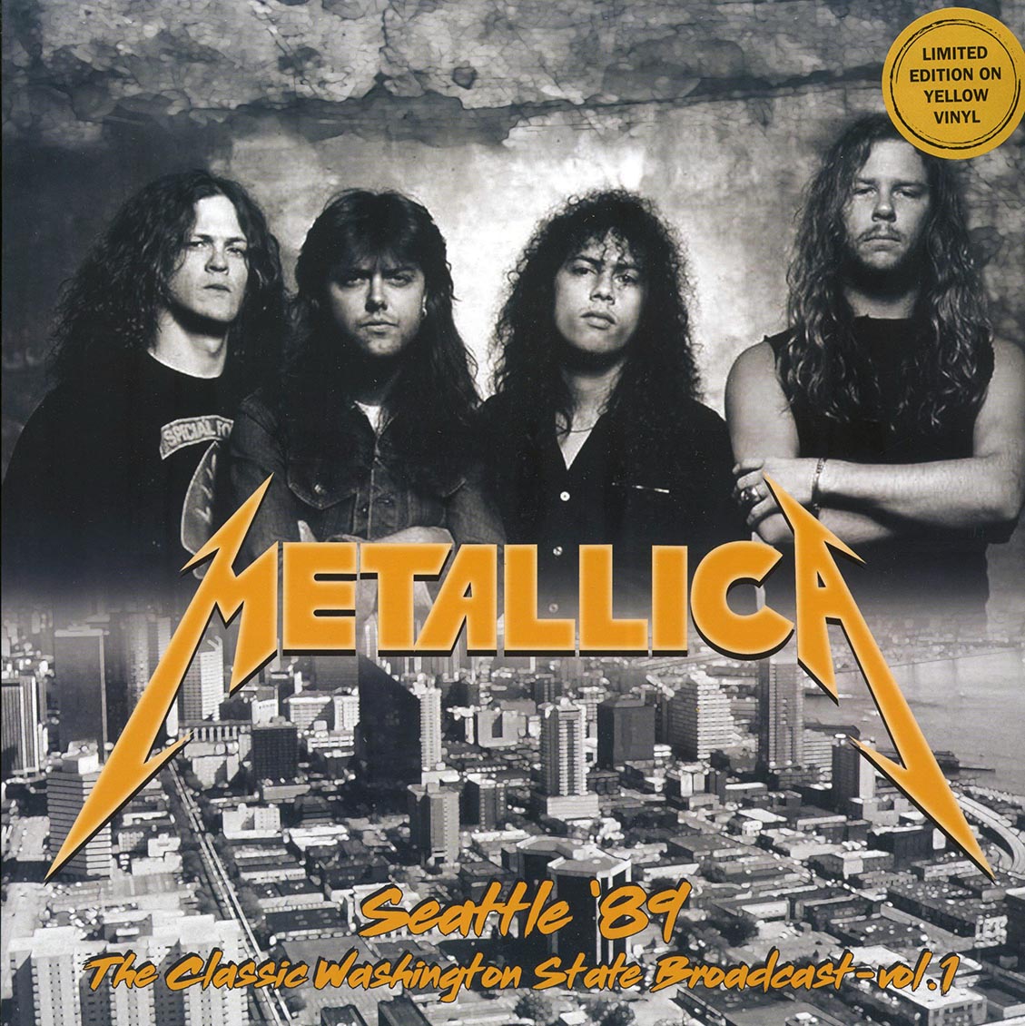 Metallica - Seattle '89 Volume 1: The Classic Washington State Broadcast (ltd. ed.) (2xLP) (yellow vinyl) Vinyl Record