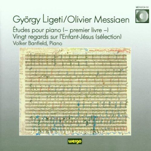 Banfield,volker - Ligeti: Etudes For Piano Book 1. Messiaen. Vingt - Music CD