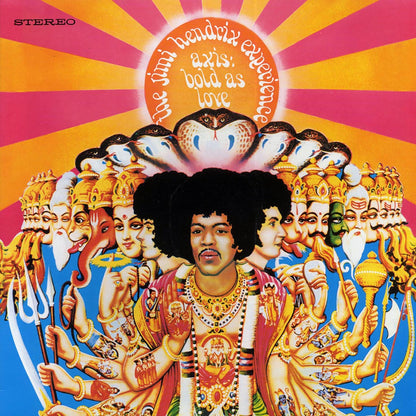 The Jimi Hendrix Experience Axis Bold As Love Vinyl Record