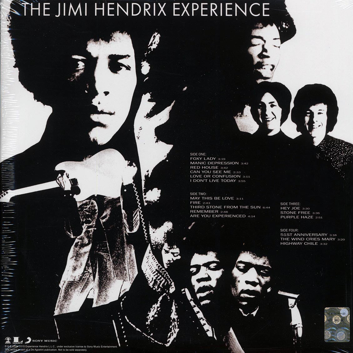 The Jimi Hendrix Experience Are You Experienced Vinyl Record
