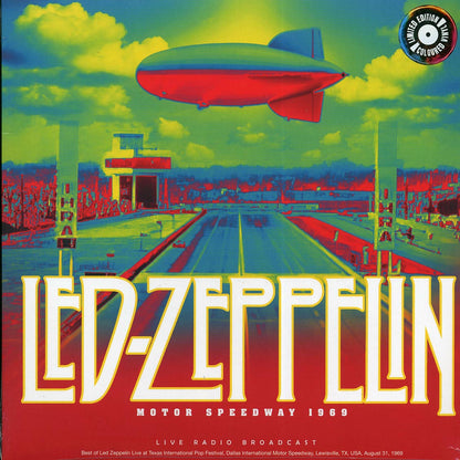 Led Zeppelin - Motor Speedway 1969 (yellow vinyl) Vinyl Record