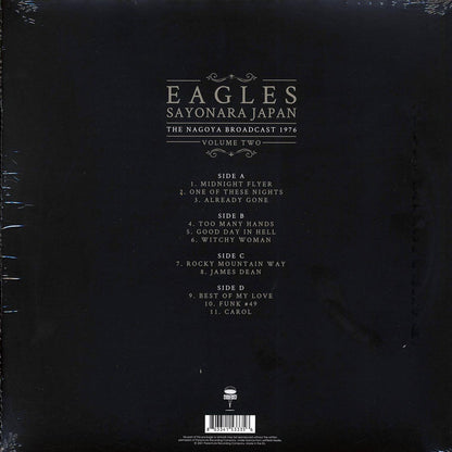 Eagles - Sayonara Japan Volume 2: The Nagoya Broadcast 1976 (2xLP) Vinyl Record
