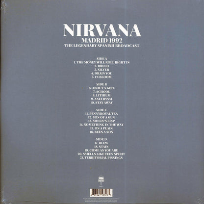 Nirvana Madrid 1992: The Legendary Spanish Broadcast 2xLP Vinyl Record