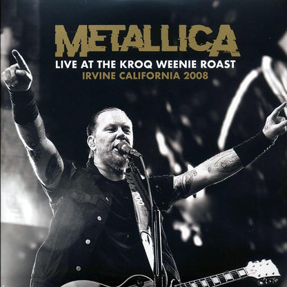 Metallica Live At The KROQ Weenie Roast, Irvine, California 2008 2xLP clear Vinyl Record