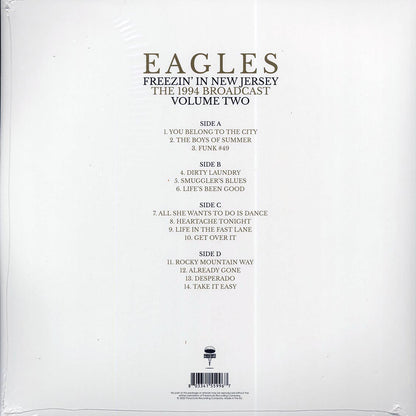 Eagles - Freezin' In New Jersey Volume 2 (2xLP) Vinyl Record