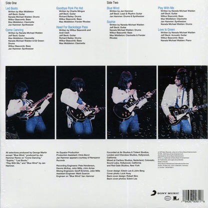 Jeff Beck Wired blue Vinyl Record