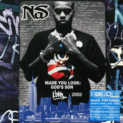 Nas Made You Look God's Son Live 2002 Vinyl Record