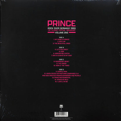 Prince - Rock Over Germany 1993 Volume 1: The Classic Festival Broadcast (2xLP) Vinyl Record