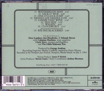 Lambert, Hendricks & Bavan - At Newport '63 Music CD
