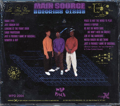 Main Source - Breaking Atoms Music CD