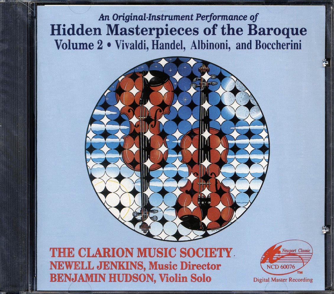 Vivaldi, Handel, Albinoni, Boccherini, The Clarion Music Society - Hidden Masterpieces Of The Baroque Volume 2 Music CD