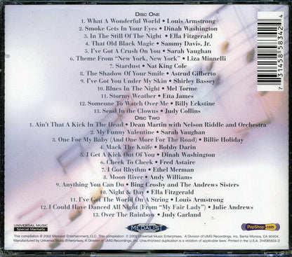 Louis Armstrong, Dinah Washington, Ella Fitzgerald, Judy Collins, Etc. - Sentimental Journey (26 tracks) (2xCD) Music CD