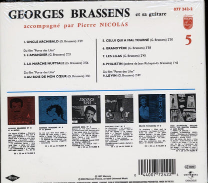George Brassens - George Brassens No. 5 Music CD