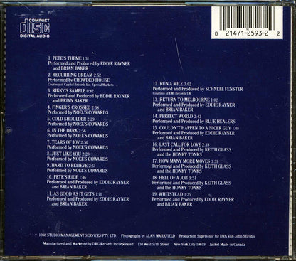 Crowded House, Noel's Cowards, Eddie Rayner - Rikky And Pete Original Soundtrack Music CD