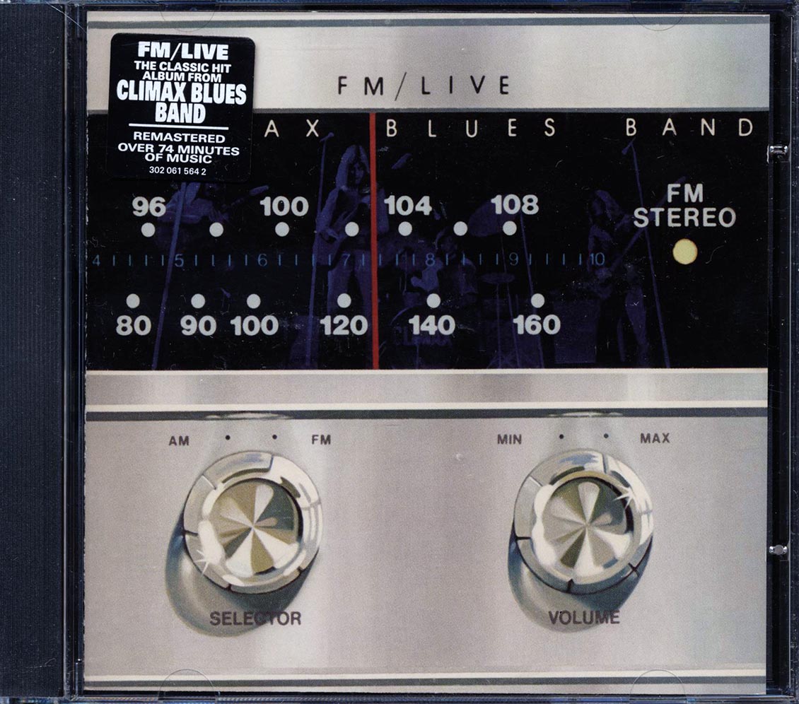 The Climax Blues Band FM/Live marked/ltd stock Music CD