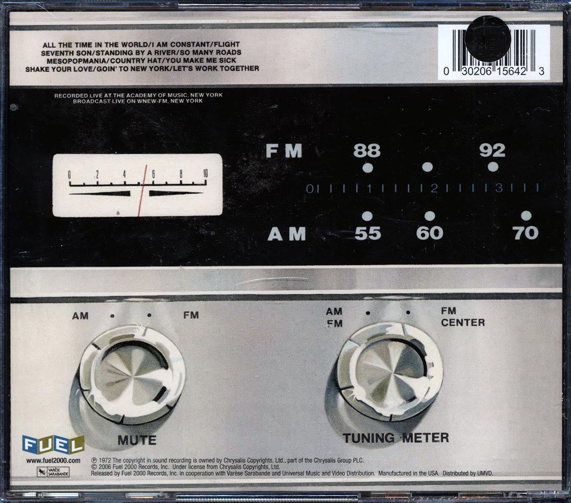 The Climax Blues Band FM/Live marked/ltd stock Music CD