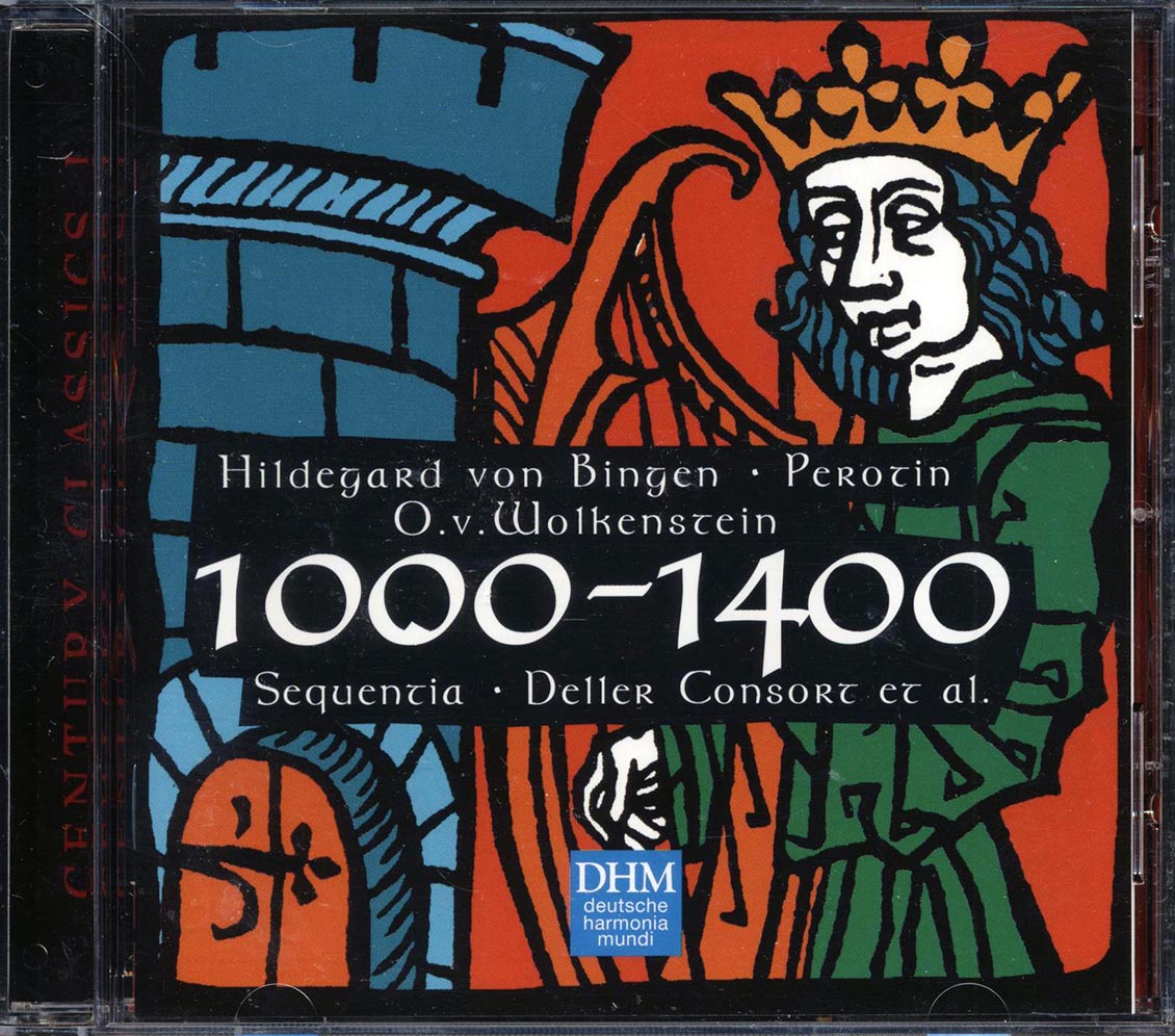Hildegard Von Bingen, Perotin, Oswald Von Wolkenstein, Sequentia, Deller Consort - 1000-1400 Music CD