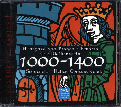 Hildegard Von Bingen, Perotin, Oswald Von Wolkenstein, Sequentia, Deller Consort - 1000-1400 Music CD