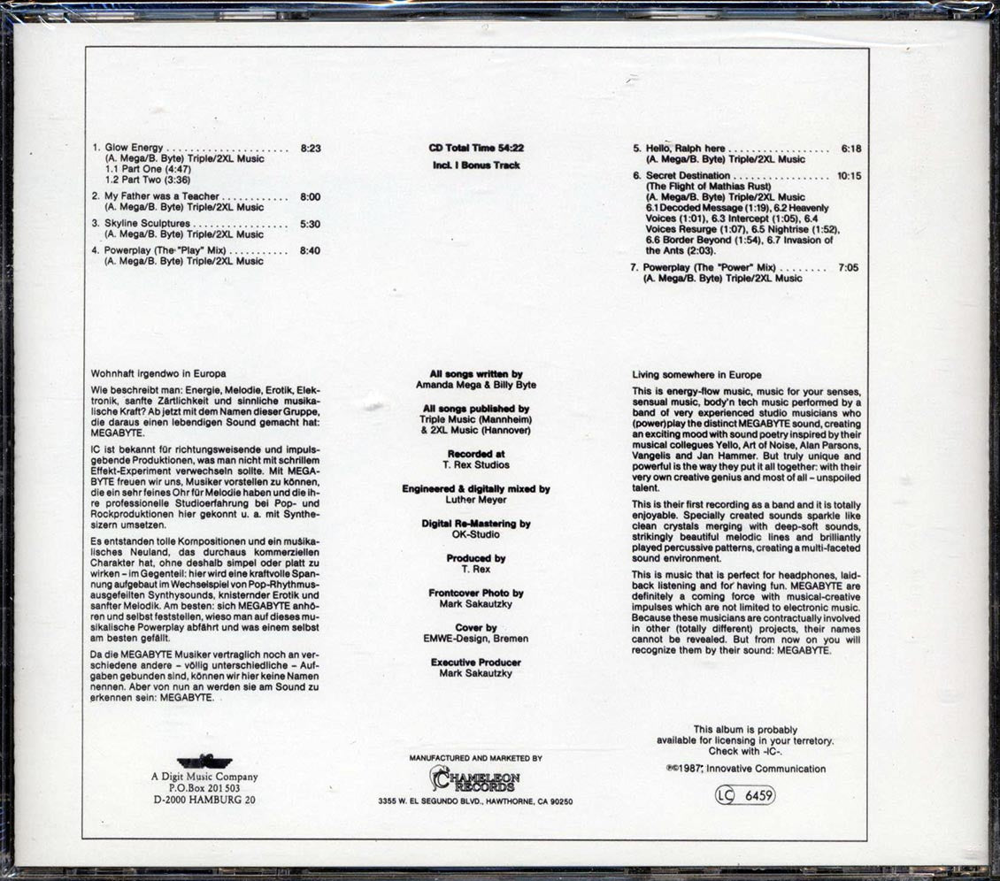 Megabyte - Powerplay Music CD