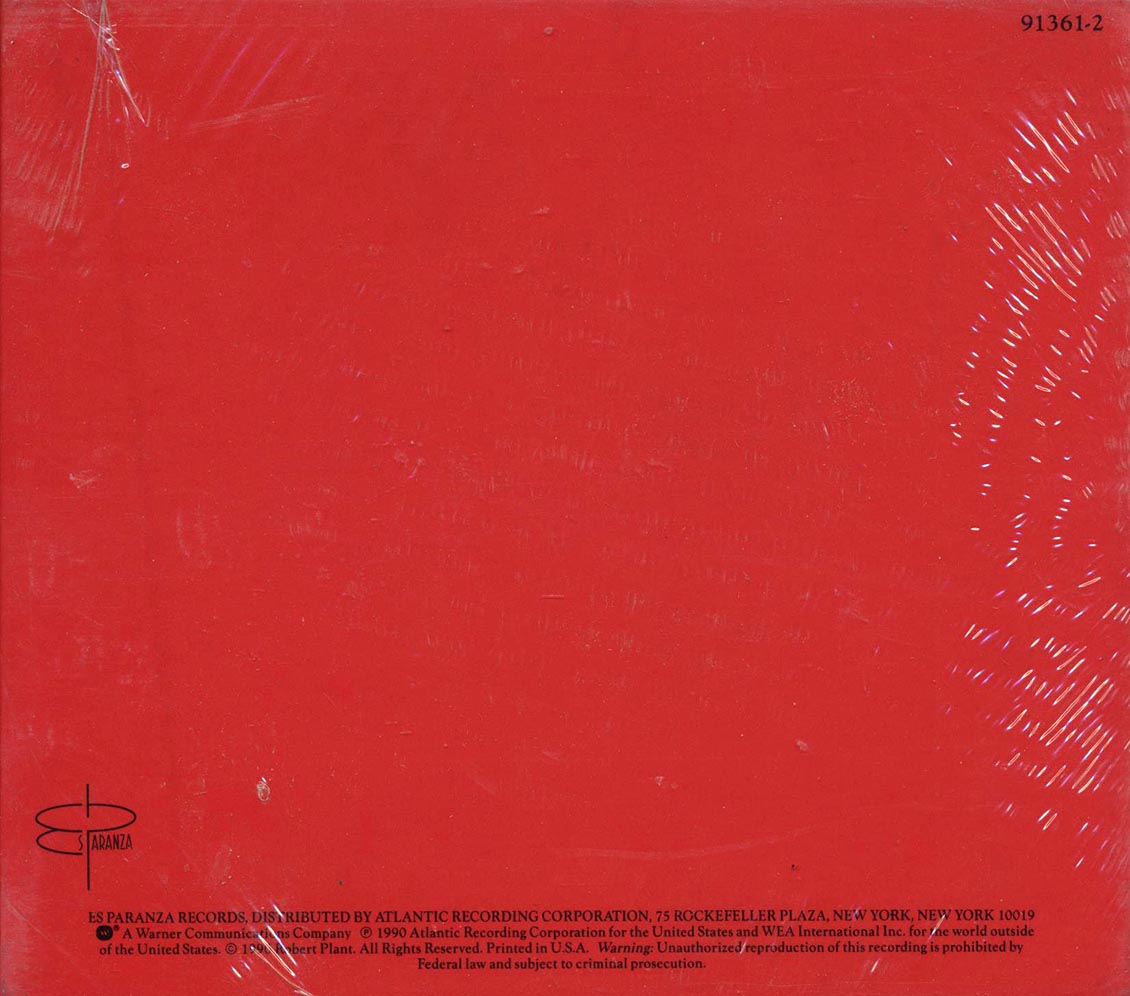 Robert Plant - Manic Nirvana Music CD
