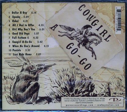Cowboy Nation - Cowgirl A Go-Go Music CD
