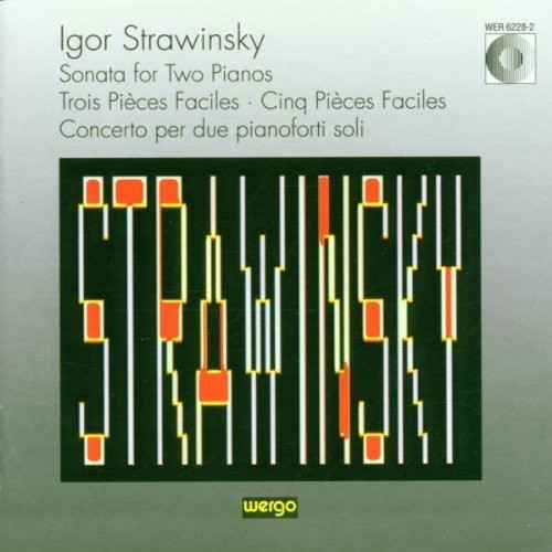 Kontarsky,alfons / Kontarsky,aloys - Stravinsky: Sonata For 2 Pianos. 3 Pieces Facile - Music CD