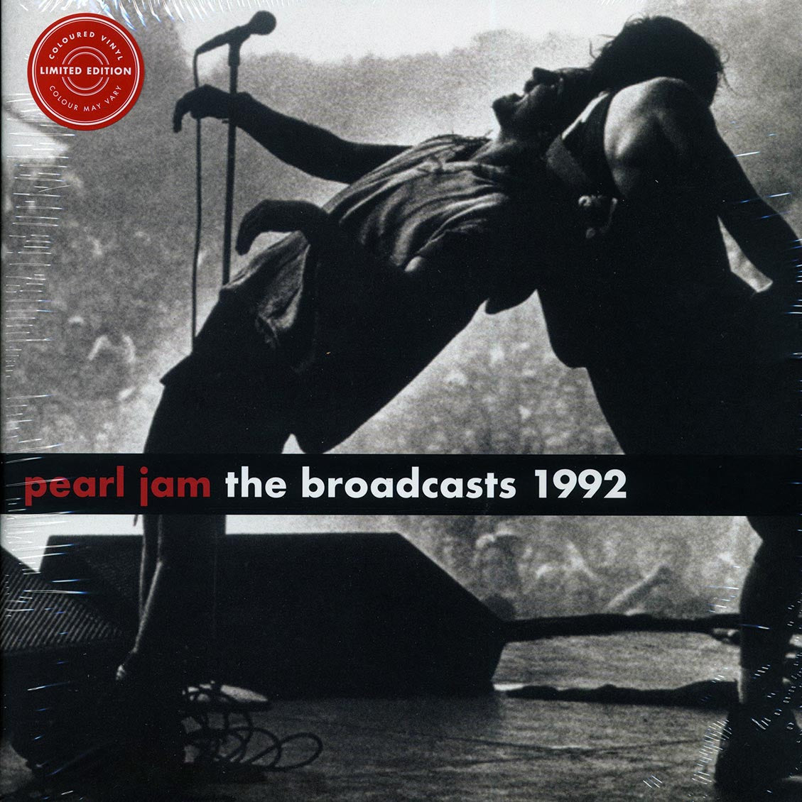 Pearl Jam The Broadcasts 1992 ltd. ed. 2xLP red Vinyl Record