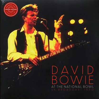 David Bowie - At The National Bowl UK Broadcast 1990: Milton Keynes, England, August 5th 1990 (ltd. ed.) (2xLP) (white vinyl) Vinyl Record