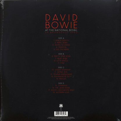 David Bowie - At The National Bowl UK Broadcast 1990: Milton Keynes, England, August 5th 1990 (ltd. ed.) (2xLP) (white vinyl) Vinyl Record