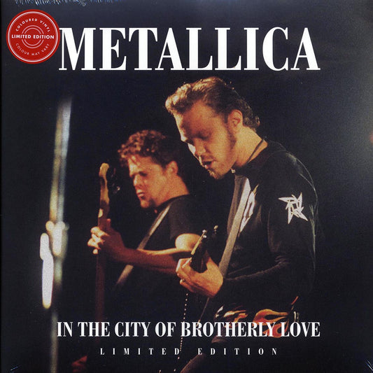Metallica In The City Of Brotherly Love: The Electric Factory, Philadelphia, Pennsylvania, November 23rd, 1998 ltd. ed. 2xLP red Vinyl Record