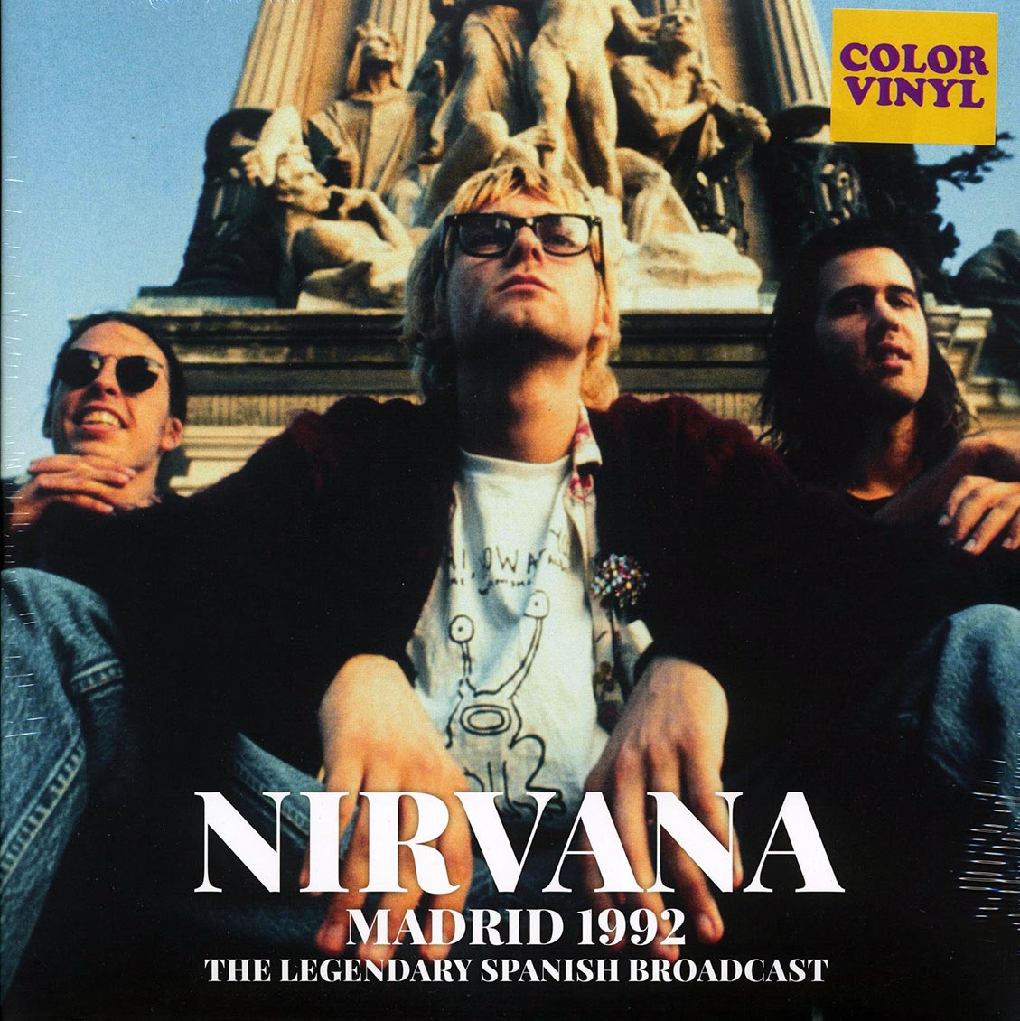 Nirvana Madrid 1992: The Legendary Spanish Broadcast ltd. ed. 2xLP red Vinyl Record