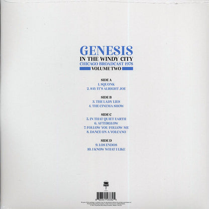 Genesis - In The Windy City Volume 2: Chicago Broadcast 1978 (2xLP) Vinyl Record