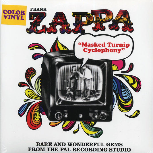 Frank Zappa Masked Turnip Cyclophony: Rare And Wonderful Gems From The Pal Recording Studio ltd. ed. 2xLP white Vinyl Record