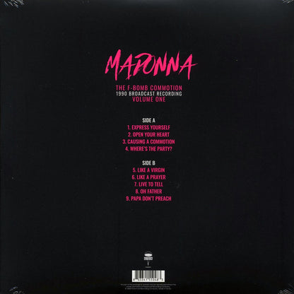 Madonna - The F-bomb Commotion Volume 1: 1990 Broadcast Recording Vinyl Record