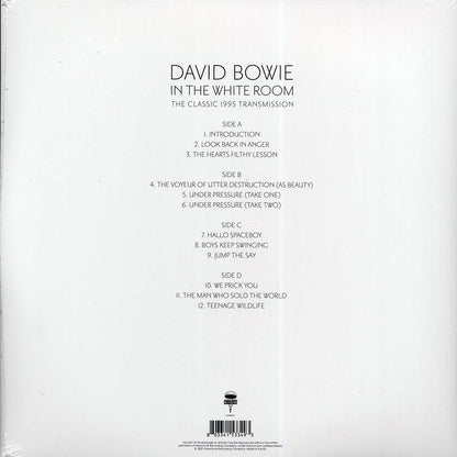 David Bowie - In The White Room: The Classic 1995 Transmission, Westway Studios, London, 14th December 1995 (ltd. ed.) (2xLP) (clear vinyl) Vinyl Record