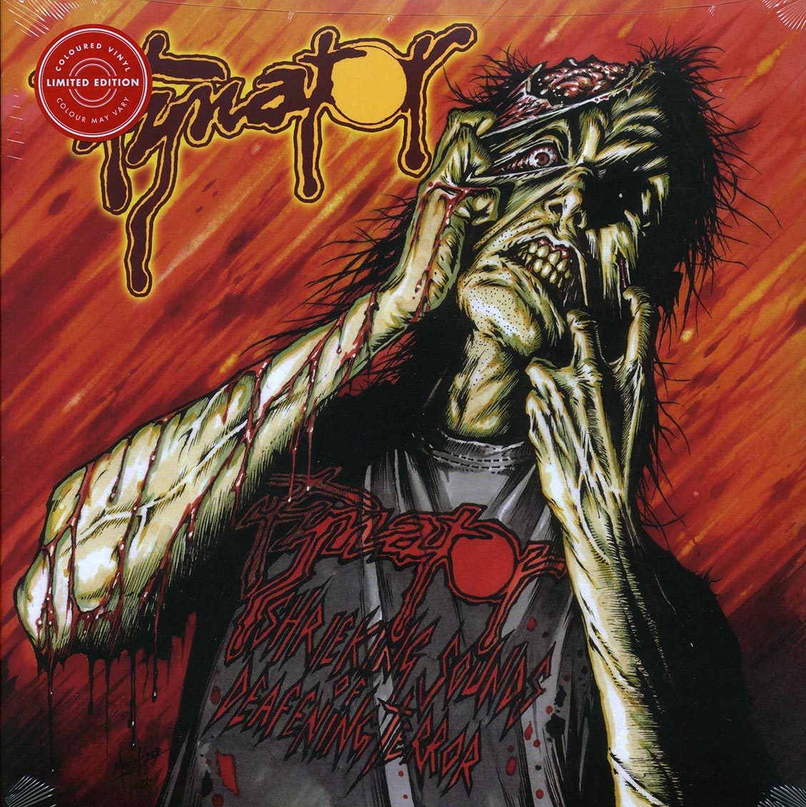 Tynator - Shrieking Sounds Of Deafening Terror (ltd. ed.) (2xLP) (red vinyl) Vinyl Record