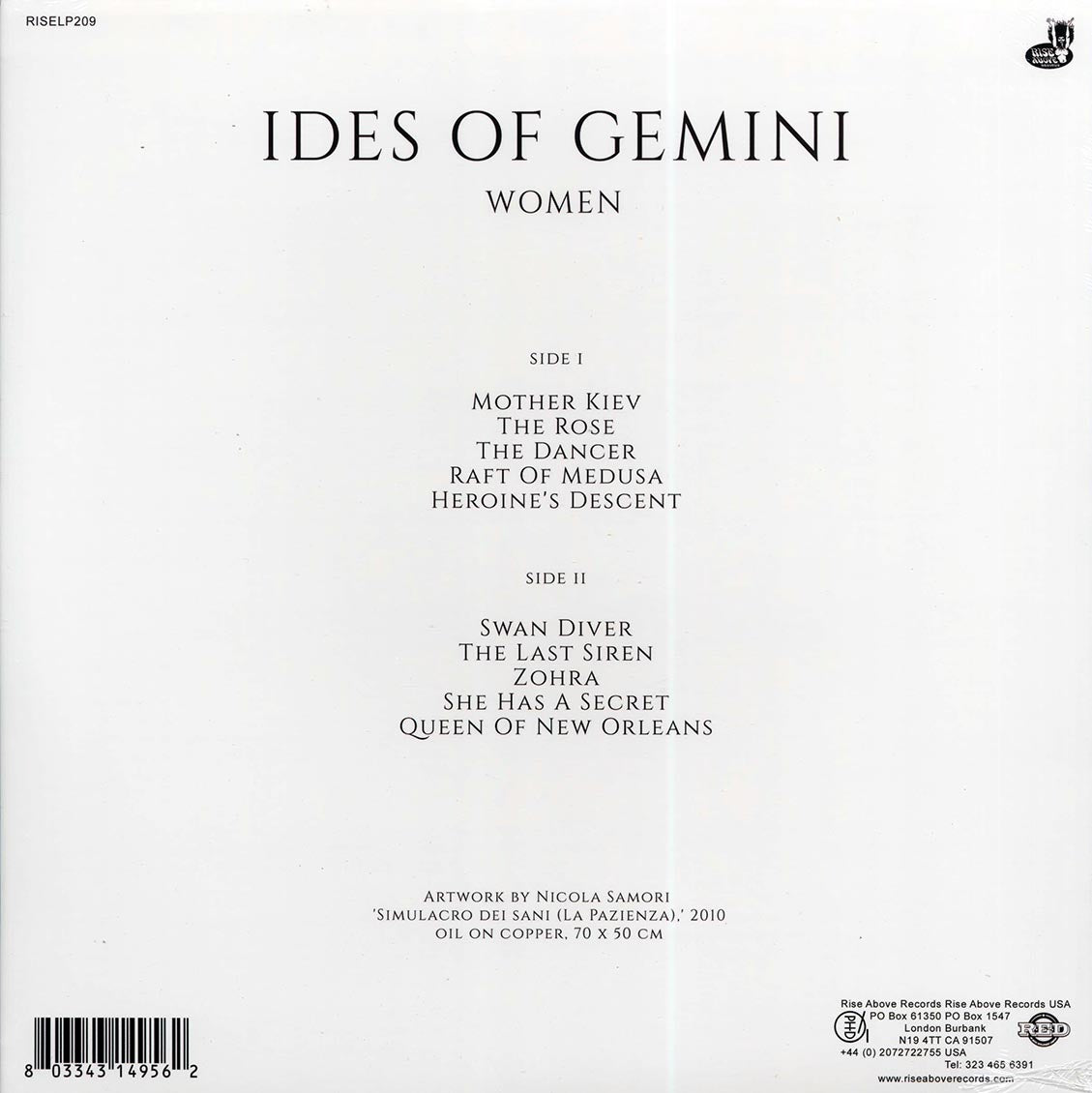 Ides Of Gemini - Women (180g) Vinyl Record