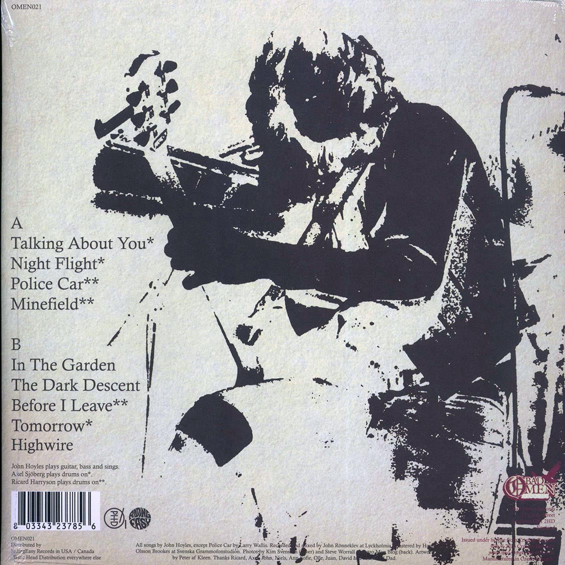John Hoyles - Night Flight Vinyl Record