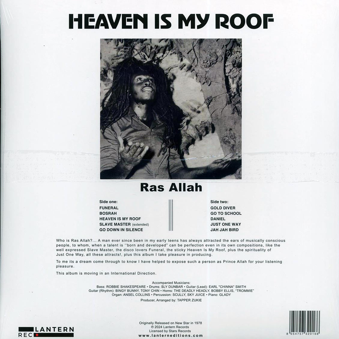 Ras Allah - Heaven Is My Roof (RSD 2024) (ltd. ed.) Vinyl Record