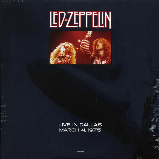 Led Zeppelin Live In Dallas, March 4, 1975 Vinyl Record