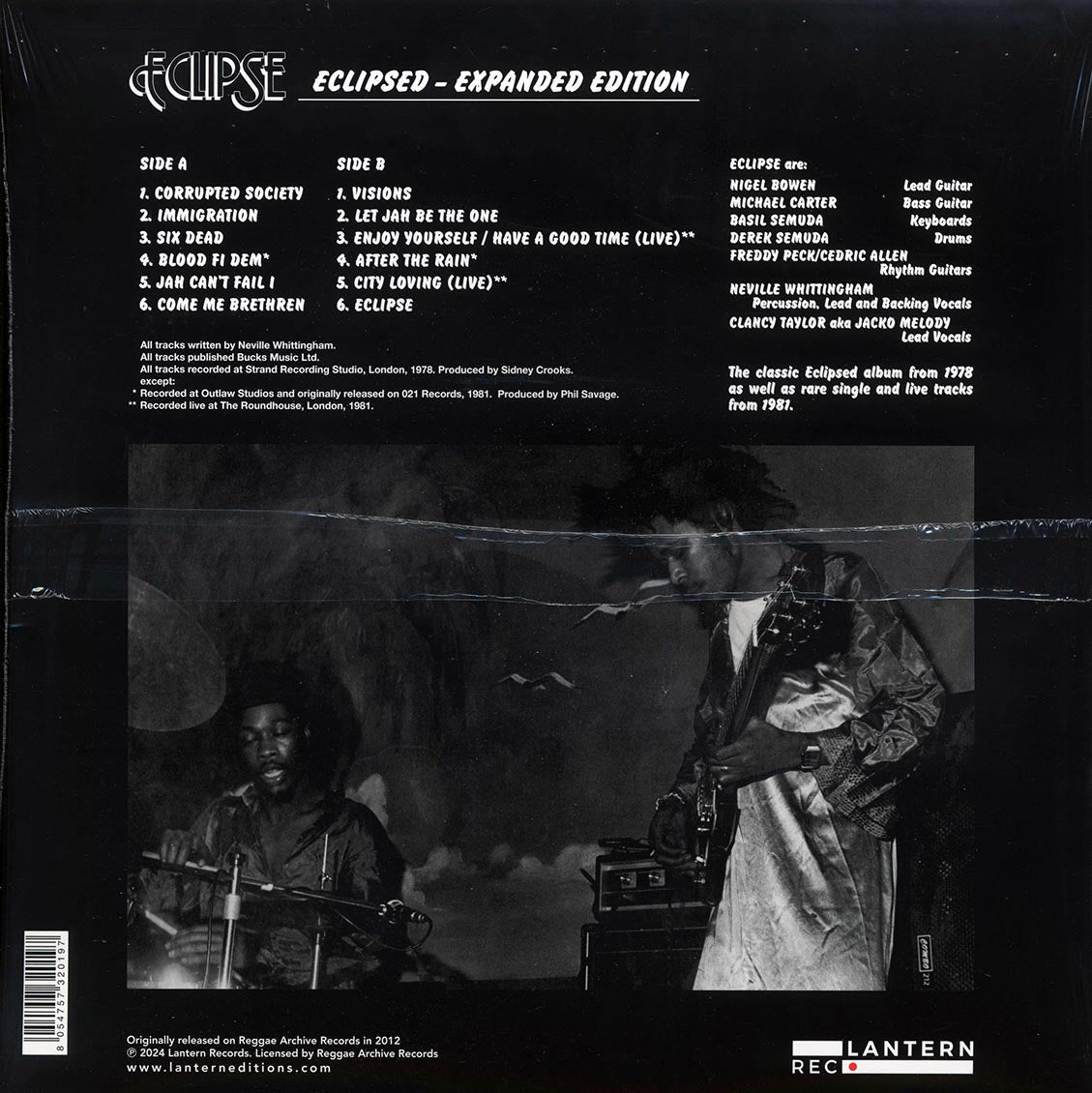 Eclipse - Eclipsed: Expanded Edition (+4 bonus tracks) (expanded edition) Vinyl Record