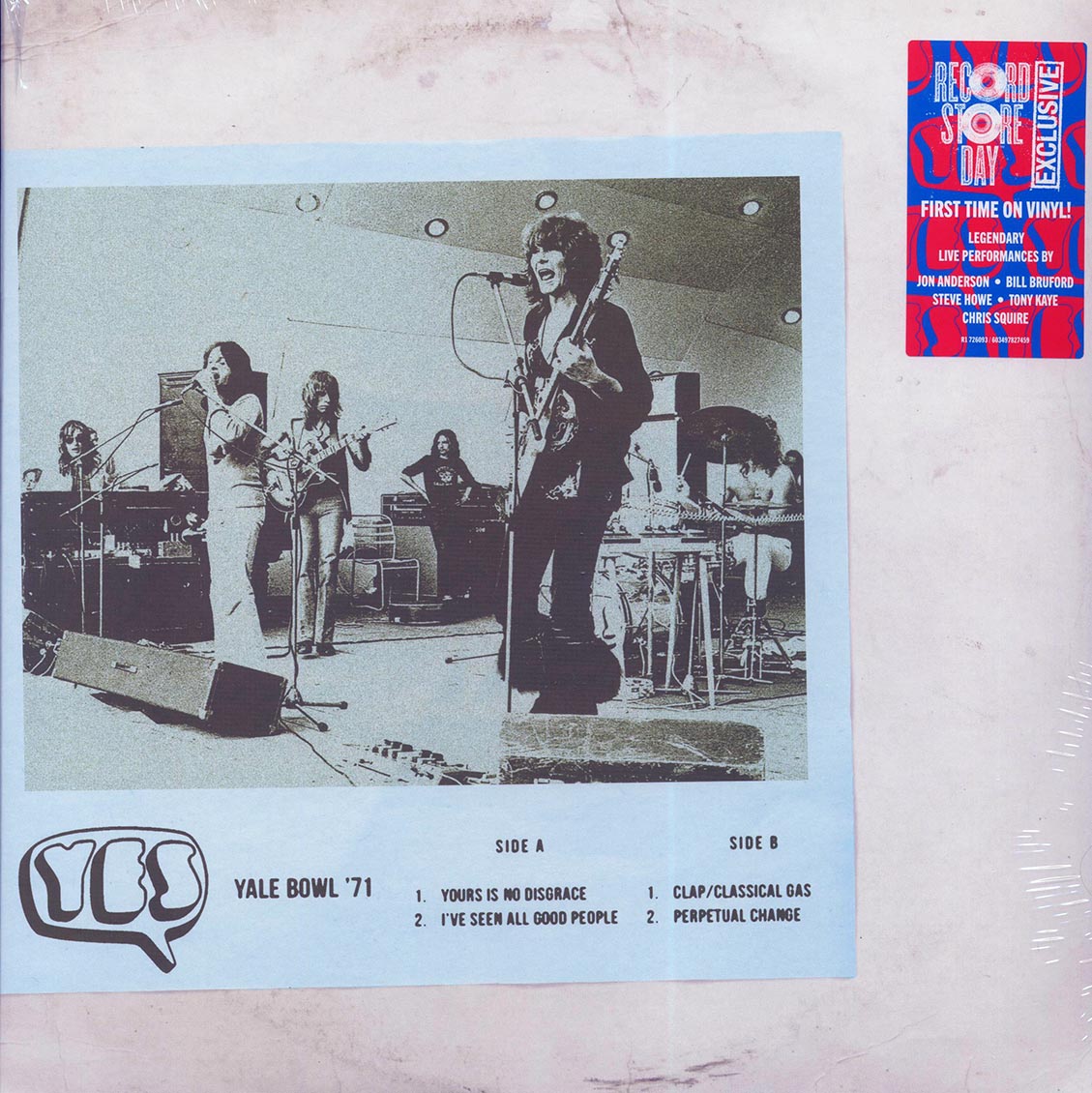 Yes Yale Bowl '71 RSD 2024 Vinyl Record