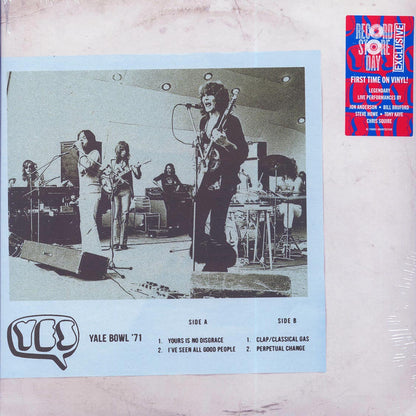 Yes Yale Bowl '71 RSD 2024 Vinyl Record