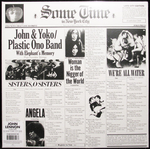 John Lennon - Some Time in New York City Vinyl Record