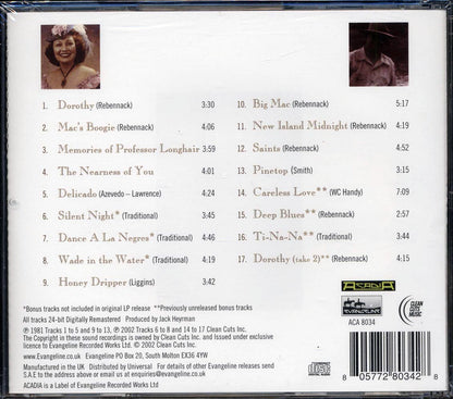 Dr. John - Dr. John Plays Mac Rebennack: The Legendary Sessions Volume 1 Music CD