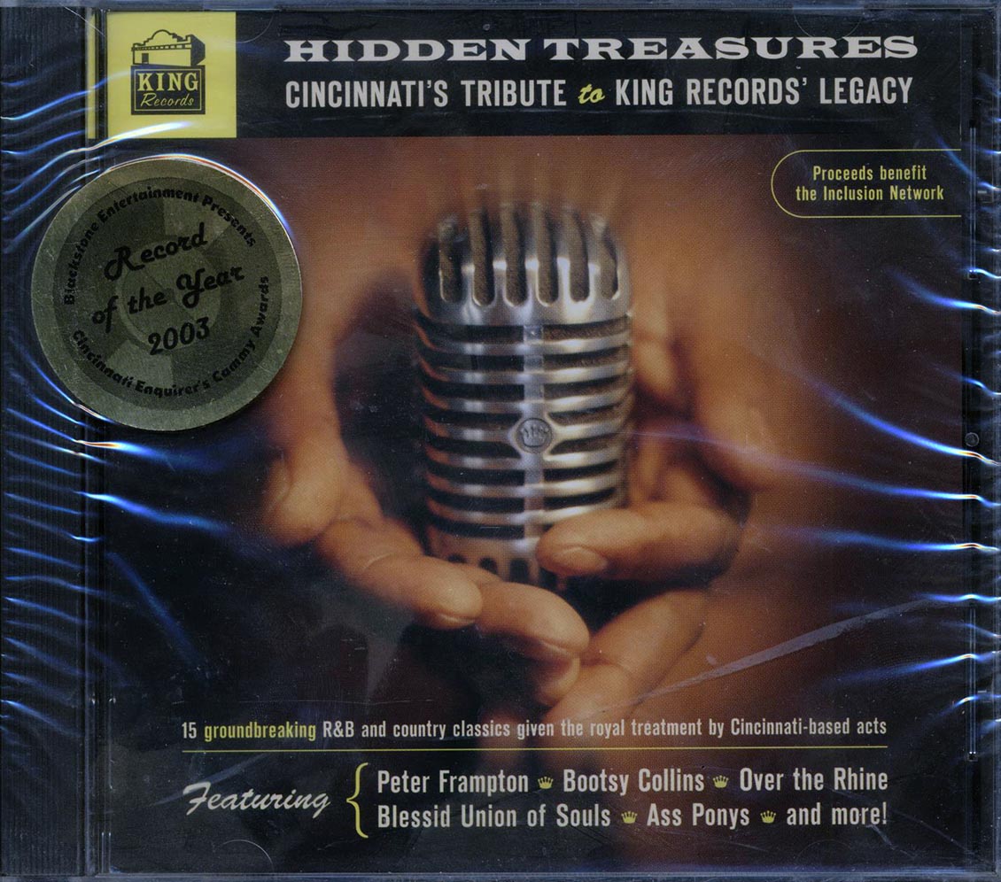 Peter Frampton Bootsy Collins Over The Rhine Etc Hidden Treasures Cincinnati's Tributo To King Records' Legacy 15 Groundbreaking R&B And Country Classics Music CD