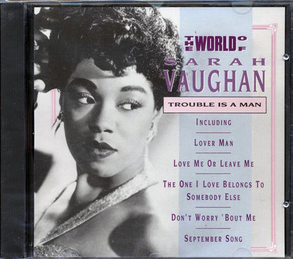 Sarah Vaughan Trouble Is A Man Music CD