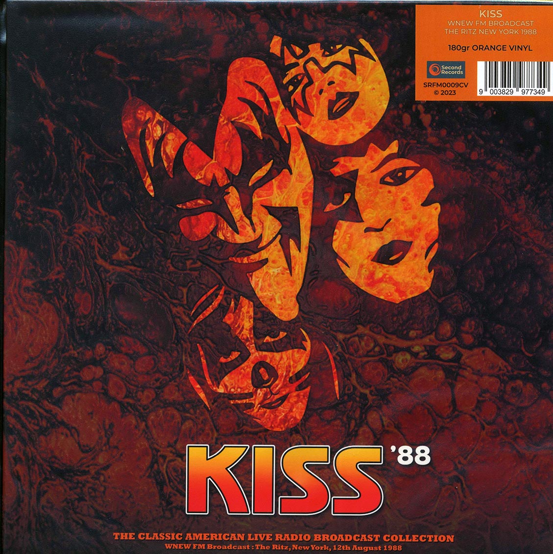 Kiss Kiss '88: WNEW FM Broadcast, The Ritz New York 1988 Vinyl Record