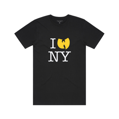 Wu-Tang Clan I WU NY Mens T Shirt Black Officially Licensed